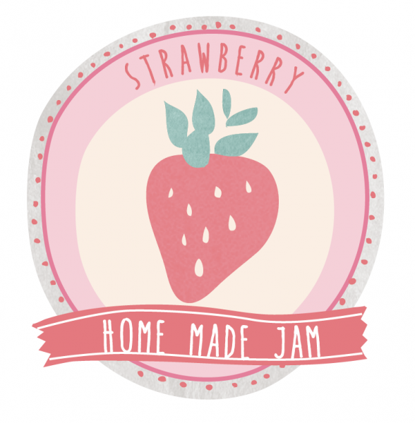 strawberryjamlabel
